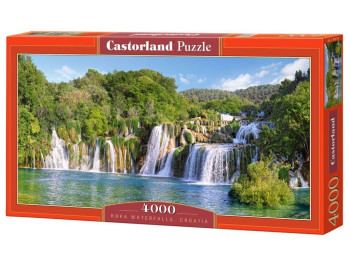 Пазлы Водопады, 4000 элементов, Castorland