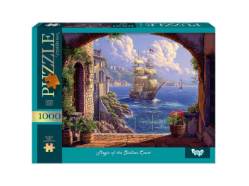 Пазлы Magic of the Sicilian Coast, 1000 элементов, Danko Toys