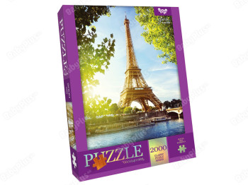 Пазлы Paris France, 2000 элементов 66x94 см, Danko Toys