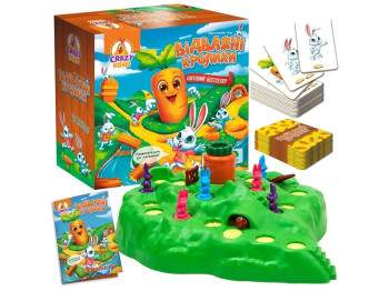 Гра настільна розважальна, Відважні кролики, Vladi Toys