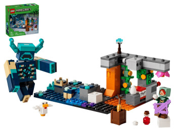 Конструктор LEGO Minecraft Встреча с Боронителем, 238 деталей