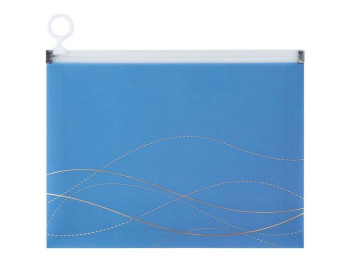 Папка на молнии zip-lock А5+ Waves-2. Axent 1498-41-A