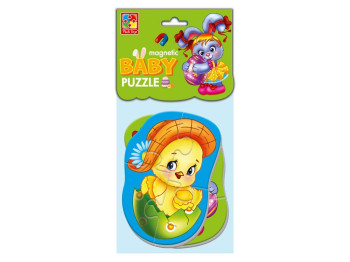 Магнитные беби пазлы Цыпленок, Vladi Toys