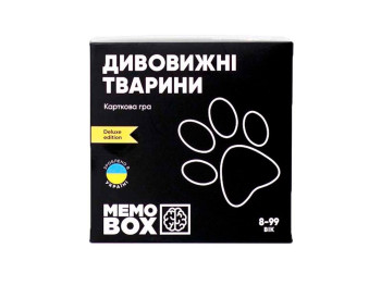 Настільна гра MemoBox Delux Дивовижні тварини. JoyBand MBD106