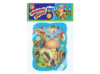 Магнитные пазлы Коровка, Vladi Toys