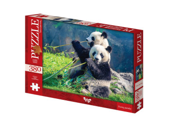 Пазлы Funny pandas, 380 элементов, Danko Toys