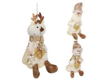 Новогодний мешок для подарков Santa&Co 12х22см, R30923