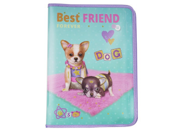 Папка пластикова А4, BEST FRIEND, KIDIS 7470