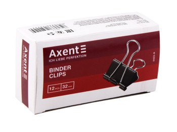 Биндер 32 мм. Axent 4403-A. Цена за упаковку 12 шт.