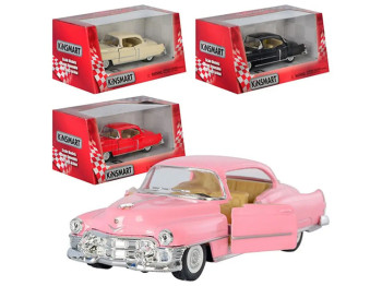 Машинка металлическая инерционная CADILLAC SERIES 62 COUPE 1953. Kinsmart KT 5339 W