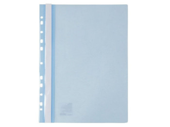 Быстросшиватель с перфорацией А4 светло голубой. Axent 1318-07-A