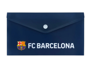 Конвертная папка на кнопке FC Barcelona BC25-246, формат DL, Kite