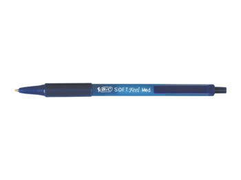 Ручка шариковая BIC Soft Clic Grip синяя, автоматическая, 0.8 мм