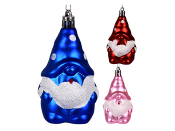 Елочные игрушки Гном 8см, 4шт, M47963