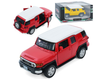 Джип металлический инерционный Toyota FJ Cruiser AS-3029, 11 см, открываються двери, АвтоСвіт