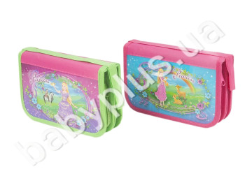 Пенал KIDIS, подвійний, картонний, серія PRINCESS WORLD