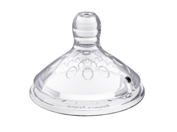 Соска антиколікова Natural nursing швидкий потік 2 шт. BabyOno 1454