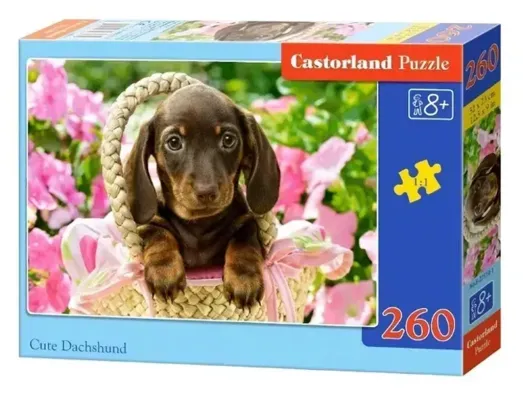 Пазли Такса, 260 елементів, Castorland