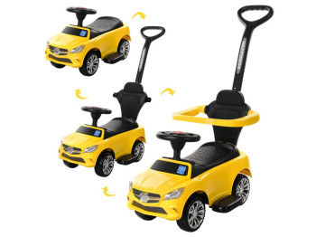 Каталка-толокар з батьківською ручкою 2в1. Bambi M 3503C-6