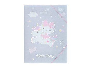 Папка на резинке Kite Hello Kitty HK25-247-3, формат A4, полипропилен, Kite