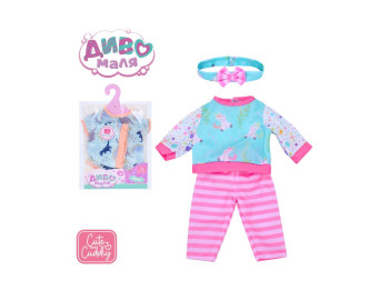 Наряды для кукол 40-45 см BLC245B-I-DM-UA, 2 дизайна, текстильное, Limo Toy