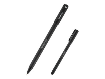 Ручка шариковая Ultron 2x черная. Unimax UX-146-01
