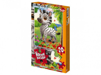 Мягкие пазлы 20 элементов, Danko Toys