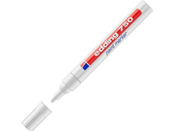 Маркер Paint круглий білий 2-4 мм. Edding e-750/49