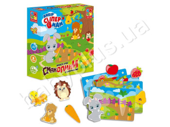 Простые игры с магнитами Вкусняшки, Vladi Toys