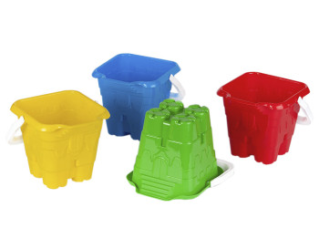 Ведер для песка Башня; Toys-plast ИП.20.004; (цена за 1шт)