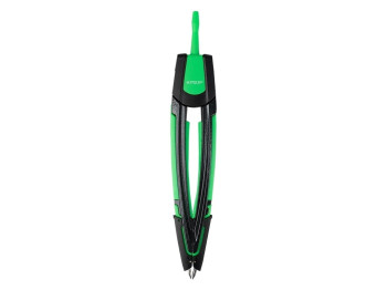 Циркуль салатовий з грифелем у футлярі Kite K21-388-09