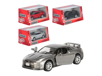 Машинка металлическая инерционная NISSAN GT-R 2009. Kinsmart KT 5340 W