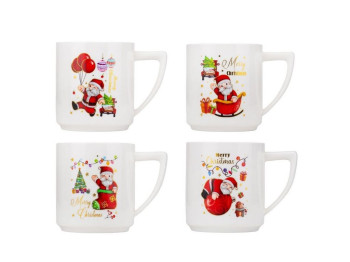 Кружка Santa 450 мл, Мікс дизайн, 9151-027