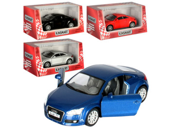 Машинка металлическая инерционная AUDI TT COUPE 2008. Kinsmart KT 5335 W