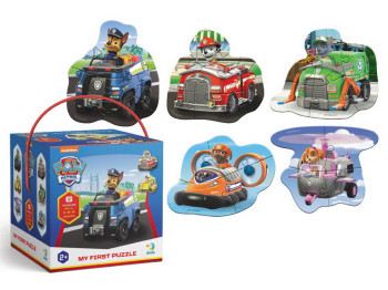 Пазл Paw Patrol, Готовы к действию, 4-6-8 элементов, DoDo