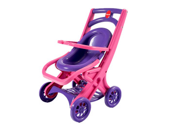 Коляска для кукол с шезлонгом 0122/02, 58 см, трансформируется, Doloni Toys