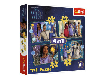 Пазл 4в1 Trefl Disney Wish Желание