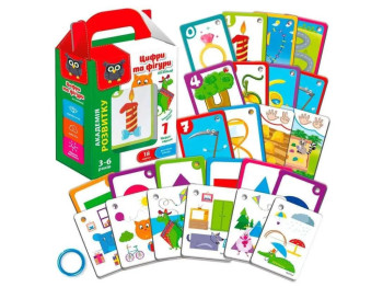 Цифры и фигуры на кольце, Vladi Toys
