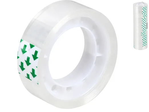 Канцелярский скотч прозрачный, 10м×1,2см (цена за 1 шт)