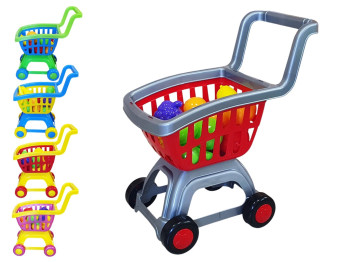 Игровая тележка с фруктами BAMSIC 213/1; 5 видов; (цена за 1шт)