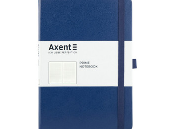Книга записна у клітинку Partner Prime синя 145х210 мм. 96 аркушів. Axent 8305-02-A