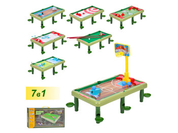 Игра настольная бильярд 7в1 4059