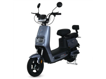 Скутер електричний міський, двигун 500W, сірий