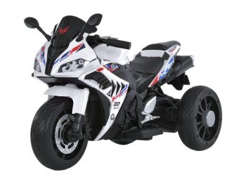 Електромотоцикл M 6273EL-1 білий електро Bambi Racer