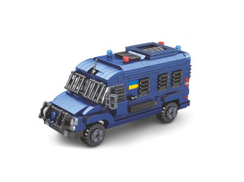 Конструктор Поліцейська машина. KB 5900. 505 деталей