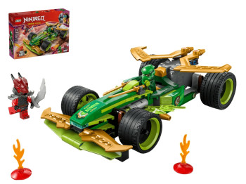 Конструктор LEGO Ninjago Автомобиль для гонки Ллойда с инерционным двигателем