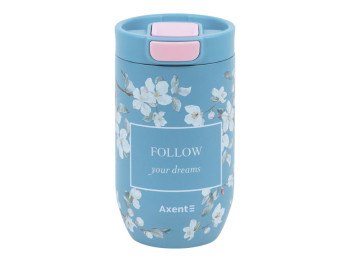 Термокружка 350 мл Axent Gentle Blossom, нержавіюча сталь