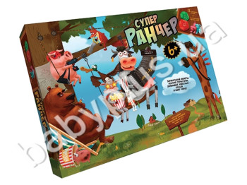 Настольная развлекательная игра Супер Ранчер, Danko Toys