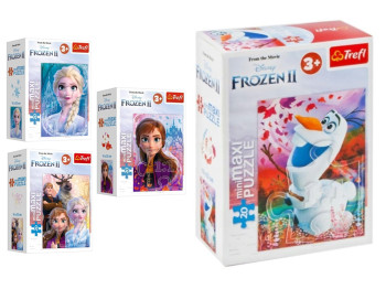 Пазли Trefl Frozen Дружба в крижаній землі, 20 елементів