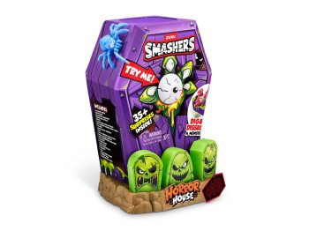 Игрушка-сюрприз с аксессуарами Horror House-Large Shark. Smashers 74124D